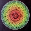 3) Mandala radosti 95 cm.... Prodno